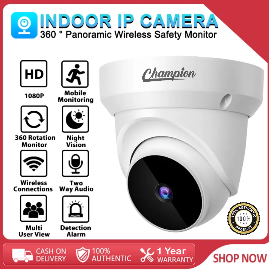 Champion 3 MP Wifi IP Dome Camera