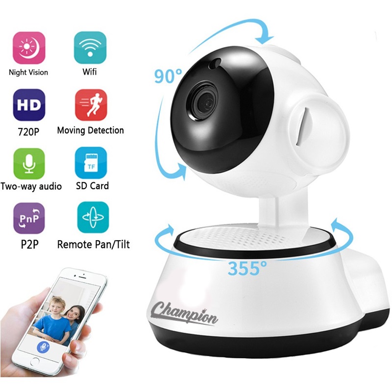 360° moving Mini doll camera 2mp