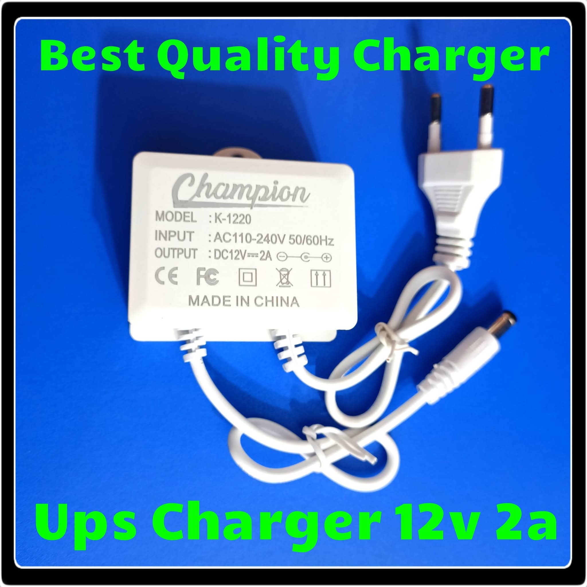 12v 2a adaptor champion brand best quality